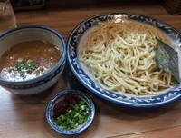 「エビ辛つけそば大盛850円」@中華そば・つけそば 浜屋 我孫子店の写真