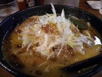 「みそらーめん（大盛サービス、太麺）　750円」@麺屋 天王 二号店の写真