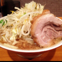 「小ラーメン  豚入り  750円」@豚星。の写真