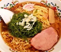 「めかぶラーメン＋大盛(600円+100円)」@めかぶの里 ひょっこりラーメンの写真