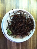 「博多きくらげラーメン」@博多ラーメン まっしぐらの写真