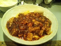 「【季節の中華そば】陳麻婆のあえそば850円＋ライス100円」@中華蕎麦 瑞山（ZUIZAN）の写真