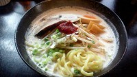 「白ミソラーメン800円」@麺家 いなほの写真