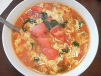 「カレートマトラーメン」@馬鹿旨の写真