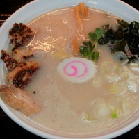 「淡麗鶏白湯 姫(ラーメン)（700円）」@ラーメン246亭の写真