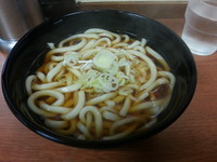 「かけうどん(２４０円)」@あじさい茶屋 目黒店の写真