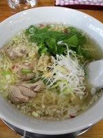 「鶏ネギソースらーめん」@麺や 光 錦糸町2号店の写真