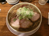 「バリ煮干しそば（￥750）」@中華そば つし馬の写真