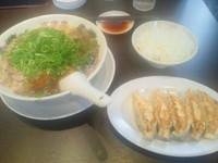 「ギョーザ定食(880円)」@来来亭 野田みずき店の写真