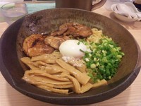 「油そば特盛（1040円）」@中華そば つけ麺 中村屋 尼崎本店の写真