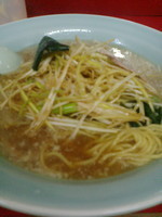 「ネギラーメン」@ラーメンショップ 白根店の写真