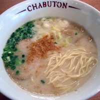 「ちゃぶとん塩らぁ麺 700円」@ちゃぶ屋とんこつらぁ麺 CHABUTON アリオ北砂店の写真