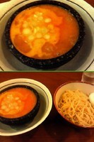 「トマト＆チーズつけ麺(中盛無料) ￥890」@ら～めん のとやま 長後本店の写真