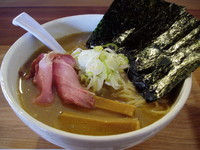 「あご豚醤油ラーメン大盛り」@拉麺熱の写真