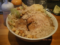 「汁なし剣らーめん大盛 ¥850」@麺屋 騎士の写真