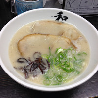 「あぐー豚らーめん」@和田党 広島新天地の写真