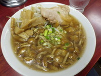 「なめこそば」@九州大分ラーメン 麺恋亭 中華街店の写真