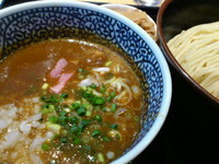 「限定サバカレーつけ麺 ＋メンマ（￥６８０＋１００）」@麺屋 一燈の写真