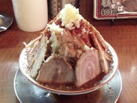 「やんちゃ流ラーメン 全増し+チャーシュー 950円」@らーめん キラリの写真