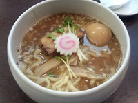 「煮干しそば＋味玉」@つけめん102 川口店の写真