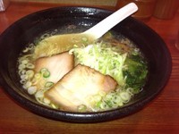 「内モンゴル塩ラーメン」@上方ざんまい屋 京都拉麺小路店の写真