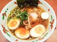 「醤油らーめん（TP味玉サービスCP）680円」@らーめん天神下 大喜の写真