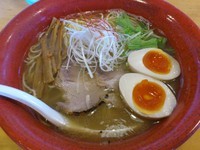 「【限定】海老そば＋味玉　780＋100＝880円」@中華そば 田家 本店の写真