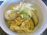 「【限定】グリーンカレーまぜそば ￥800」@麺処 福吉 極の写真