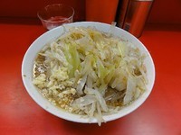 「ラーメン　　600円　ニンニクのみ」@ラーメン二郎 三田本店の写真