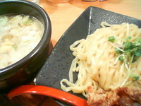 「濃厚強火炊きつけめん（￥８００）」@鶏と魚だしのつけめん哲 溝の口店の写真