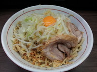 「小６５０円 + 汁なし８０円」@ラーメン二郎 横浜関内店の写真