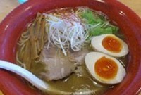 「限定海老そば＋味玉　880円」@中華そば 田家 本店の写真