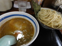 「つけ麺中盛りコッテリ700円」@栄勝軒の写真