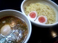 「つけ麺（大）￥750・味玉￥100」@中華そば 一点の写真