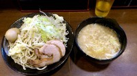 「つけめん、味付たまご」@ラーメン二郎 池袋東口店の写真