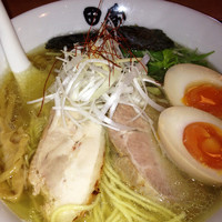 「（おすすめ限定）鯛そば¥780＋味玉¥100＋半ライス¥100」@中華そば田家 ふくふくの写真