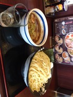 「つけめん(750円)+特盛(100円)」@大勝軒○秀の写真