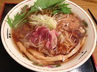 「鴨だし鴨のせ豊満そば (850円)」@麺喰い メン太ジスタの写真