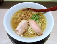 「朝らーめん（塩味）」@麺や 七彩 東京駅の写真