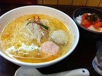 「あら炊き辛塩らあめん」@麺屋 海神の写真