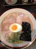 「ミニらーめん(固め)¥550」@大砲ラーメン 新横浜ラーメン博物館店の写真