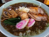 「カレー拉麺 800円　麺カタメ」@ぶんぶん亭の写真