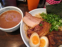 「ぶしもり７８０円＋ミニミーツ２５０円＋味玉（クーポン券）」@ぶしもりや めんめんの写真