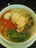 「如水流担担麺（全部のせ）」@徳川町 如水 本店の写真