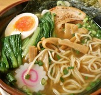 「限定　さっぱり煮干しそば」@MENYA 食い味の道有楽の写真