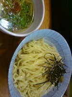 「淡麗塩つけ麺＋中盛り」@塩つけ麺 灯花の写真