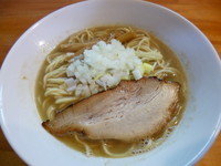 「特濃煮干ソバ白だれ（760円）」@煮干中華ソバ イチカワの写真