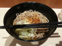 「かけそば(250円)」@そば処 新宿の写真