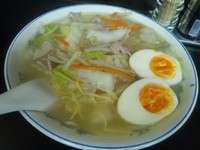 「タンメン玉子入り６００円（ランチ）」@中華そば 成光の写真