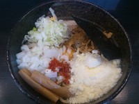 「まぜそば￥700＋チーズ￥50＝￥750」@狼煙 〜NOROSHI〜の写真